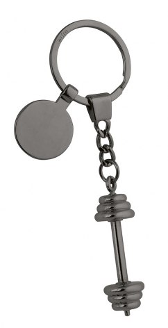 PORTE-CLÉS GUIDON SALLE DE SPORT BRUNI